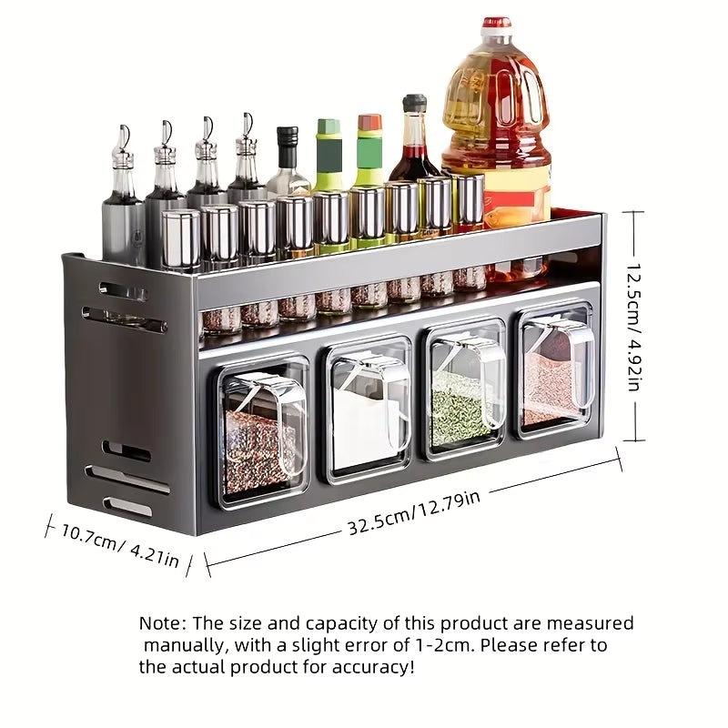 Stainless Steel Kitchen Spice Rack